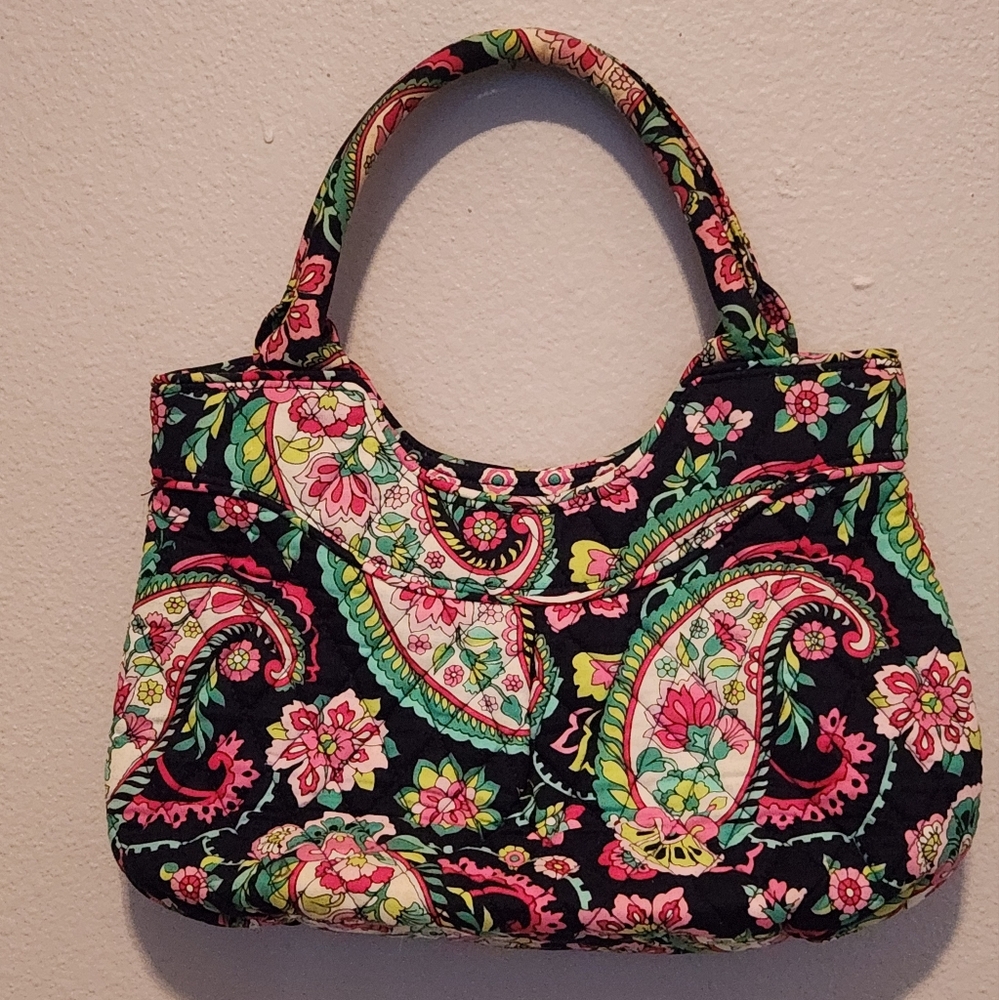 Vera Bradley Multicolor Petal Paisley Mini Tote Handbag